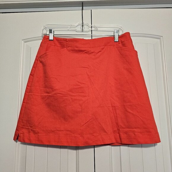 NWT Women's NIKE Golf Skort Coral Size‎ 8 - Picture 1 of 8